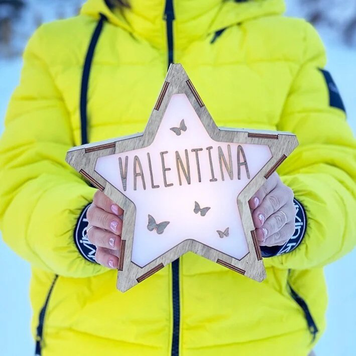 Vintuin декоративный светильник Personalized Star Lamp, дерево купить,14560