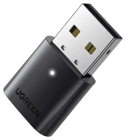Bluetooth адаптер Ugreen CM390 черный купить,NaN