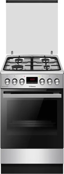 Плита газовая Hansa FCMX582233 серебристая купить,NaN