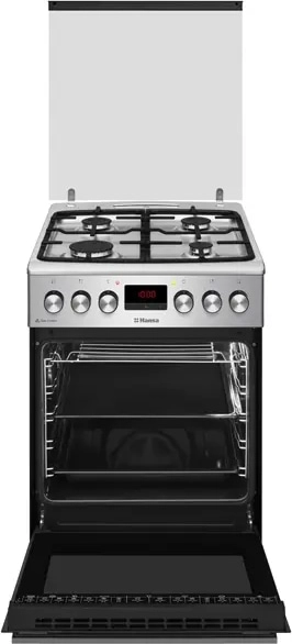Плита газовая Hansa FCMX582233 серебристая купить,NaN