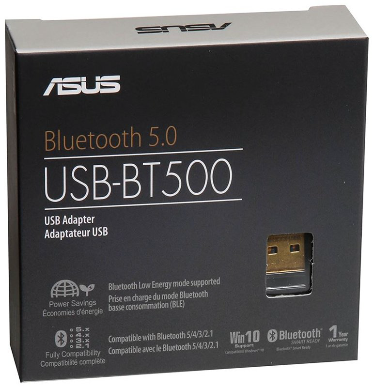 Bluetooth адаптер ASUS USB-BT500 черный - ForteMarket Bluetooth адаптер ASUS USB-BT500 черный купить,7700