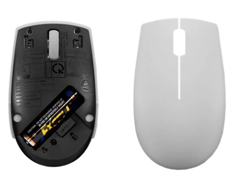 Мышь Lenovo 300 Wireless Compact Mouse GY51L15678 арктический серый купить,7890