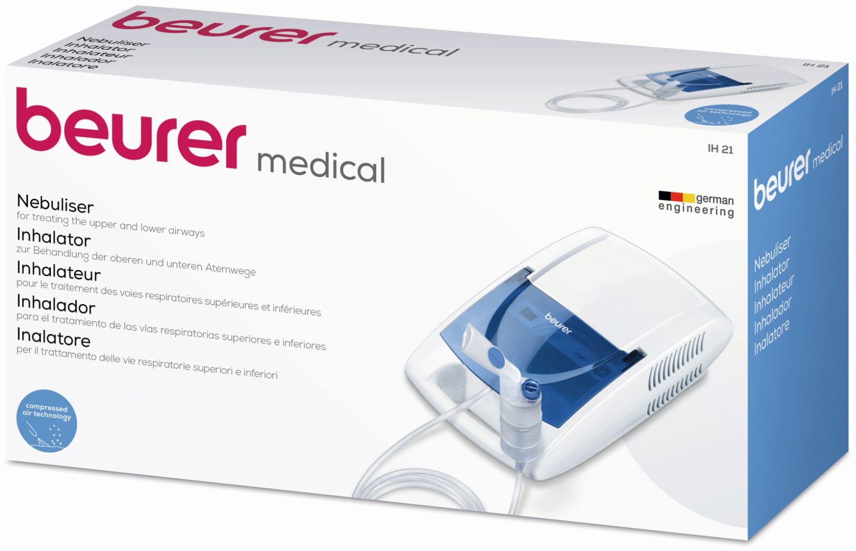 Beurer IH 21 компрессорный ингалятор - ForteMarket Beurer IH 21 компрессорный ингалятор купить,0