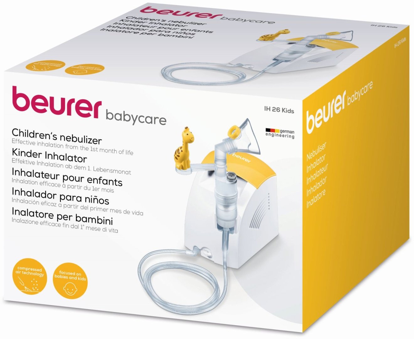 Beurer IH 26 Kids компрессорный ингалятор для детей - ForteMarket Beurer IH 26 Kids компрессорный ингалятор для детей купить,0