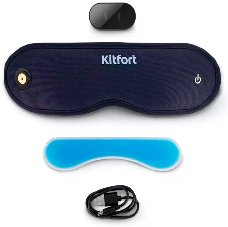 Массажер для глаз Kitfort КТ-5906 Black - ForteMarket Массажер для глаз Kitfort КТ-5906 Black купить,0