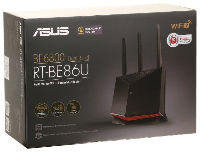 Wi-Fi роутер ASUS RT-BE86U 90IG08W0-MO9A0V - ForteMarket Wi-Fi роутер ASUS RT-BE86U 90IG08W0-MO9A0V купить,0