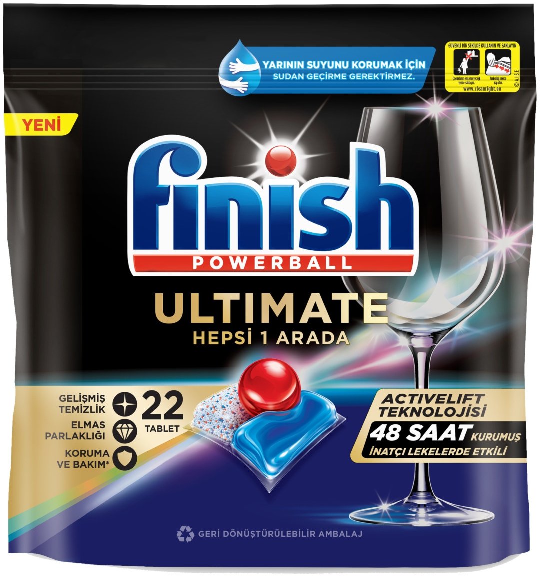 Finish таблетки Ultimate All in One 22 шт