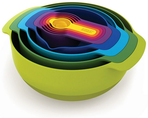 Joseph Joseph миска 40031 9 шт, полипропилен