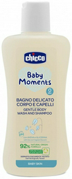 Chicco Пена Baby moments с экстрактом овса 200 мл