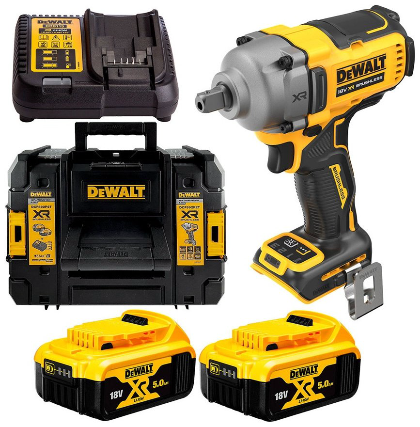DeWALT гайковерт DCF892P2T-QW купить,NaN