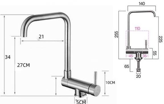 Кухонная мойка Avina HM5050 врезная 50х50х23 см, нержавеющая сталь