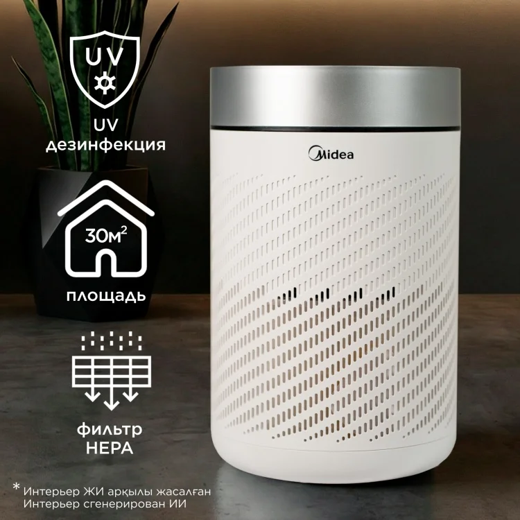 Очиститель воздуха Midea KJ250G-Z42 белый