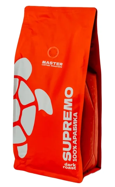 Кофе в зернах Master Coffee Supremo 1000гр