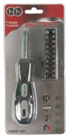 Эксперт отвертка 149301-S21, 21 шт.