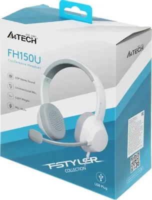 Наушники A4Tech Fstyler FH150U White купить,NaN