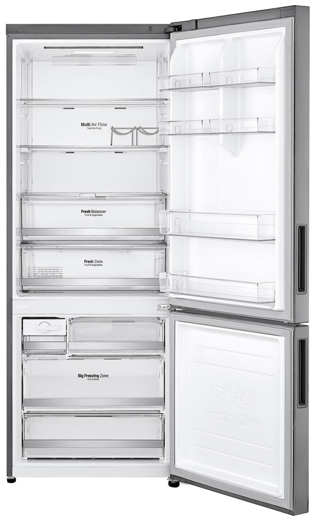 Холодильник LG GA-B569PMCM серебристый купить,0