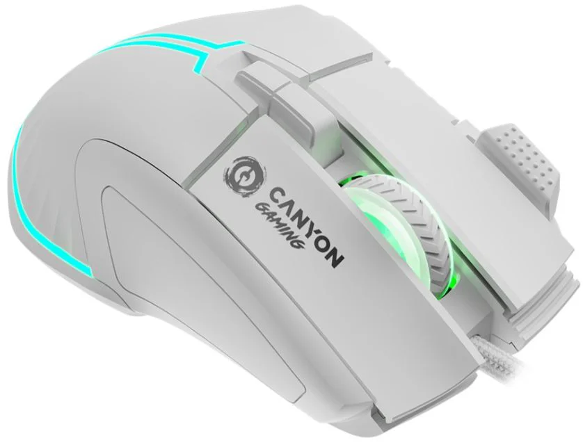 Мышка игровая Canyon Fortnax GM-636 белый купить,10890