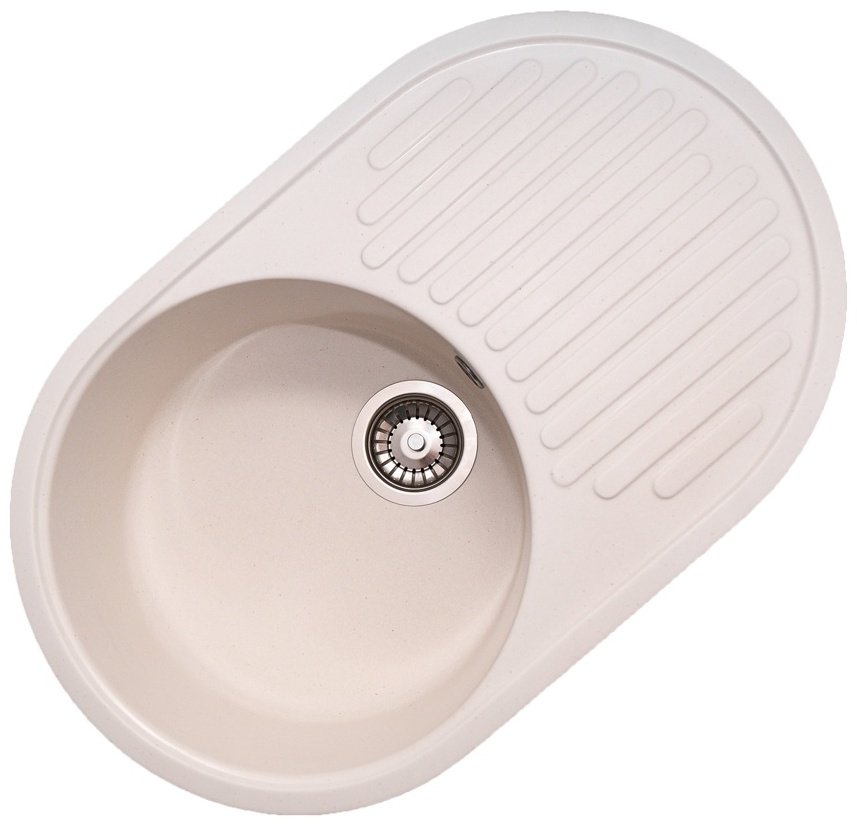 Кухонная мойка GranAlliance 04-00004028 G-30 врезная 45.5х717х19 см, искусственный мрамор