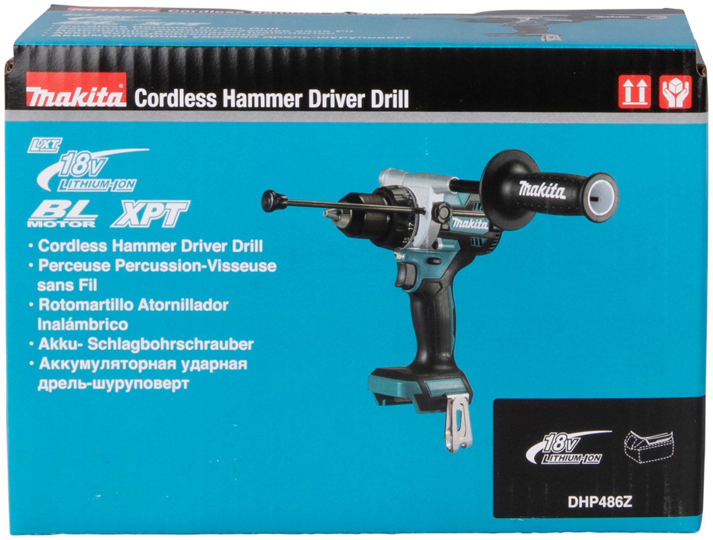 Makita дрель-шуруповерт DHP486Z купить,NaN