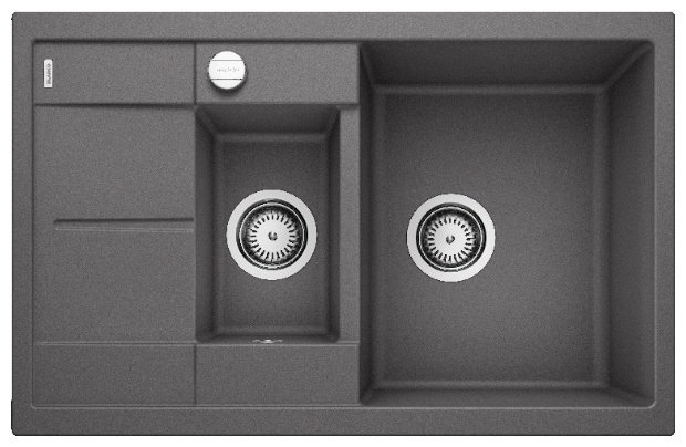 Кухонная мойка Blanco подстольная Metra 6 S Compact, черный