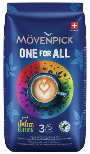 Кофе в зернах Movenpick One for All 1000гр купить,NaN