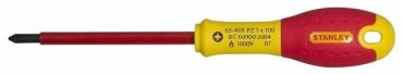 STANLEY отвертка диэлектрическая 0-65-417 PZ0х75 мм, 1 шт. купить,2000