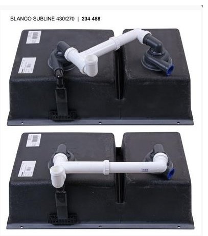 Кухонная мойка Blanco подстольная Subline 430/270-U, бежевый купить,NaN