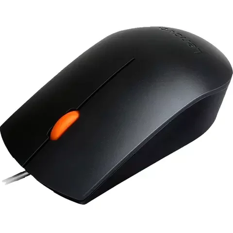 Мышка LENOVO 300 USB Black купить,0