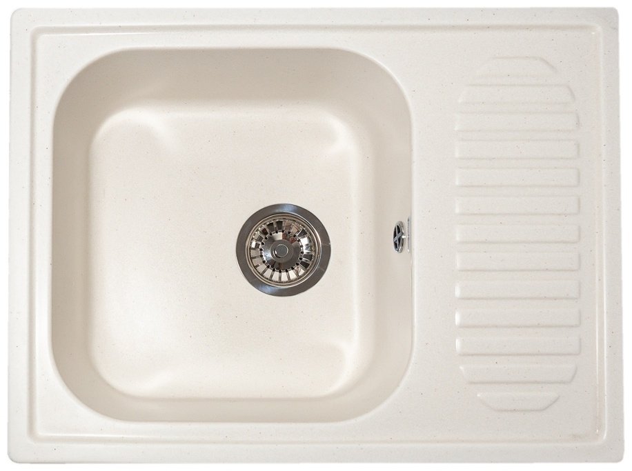 Кухонная мойка Avina врезная G-23, белый