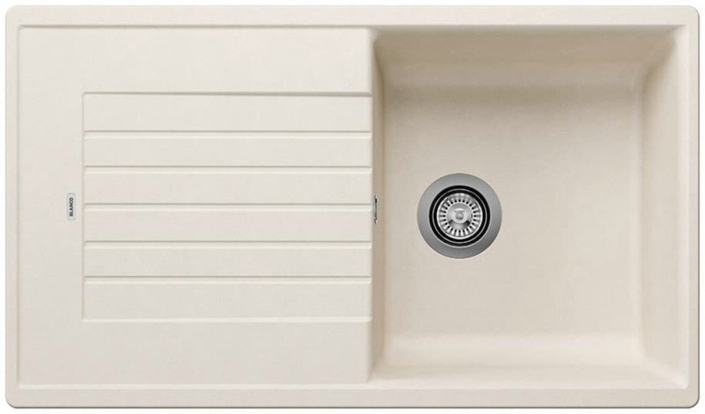 Кухонная мойка Blanco ZIA 5 S 527204 мягкий белый врезная 86х50х19 см, искусственный гранит