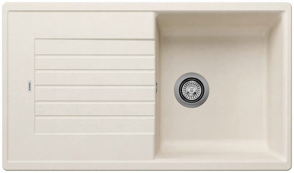 Кухонная мойка Blanco ZIA 5 S 527204 мягкий белый врезная 86х50х19 см, искусственный гранит купить,204456