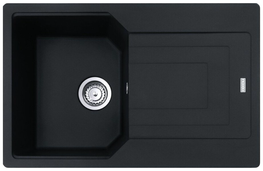 Кухонная мойка Franke UBG 611-78 черный (114.0686.749) врезная 78х50х35 см, искусственный камень купить,209622