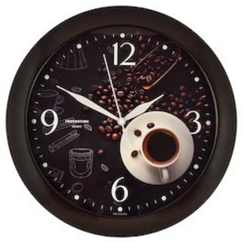 Часы кварцевые Troyka Coffee 111341033, пластик купить,NaN