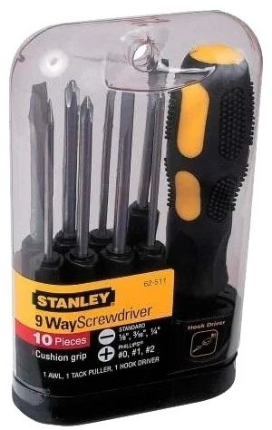 STANLEY набор отверток 0-62-511, 9 шт. купить,NaN