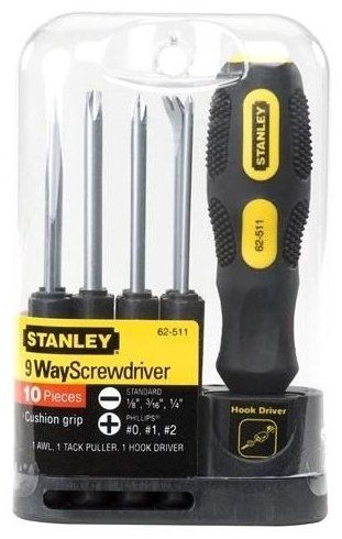 STANLEY набор отверток 0-62-511, 9 шт. купить,NaN