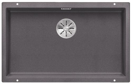 Кухонная мойка Blanco Subline 700-U 523443 Темная скала Grey купить,NaN