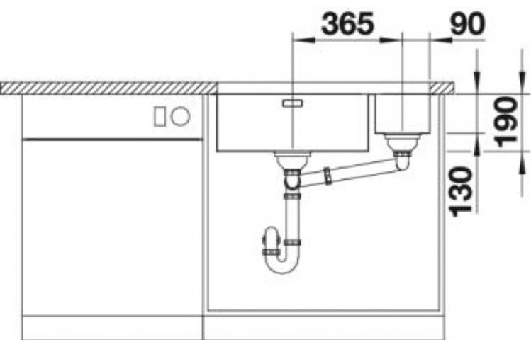 Кухонная мойка Blanco Andano 500/180-U 522991 купить,388815