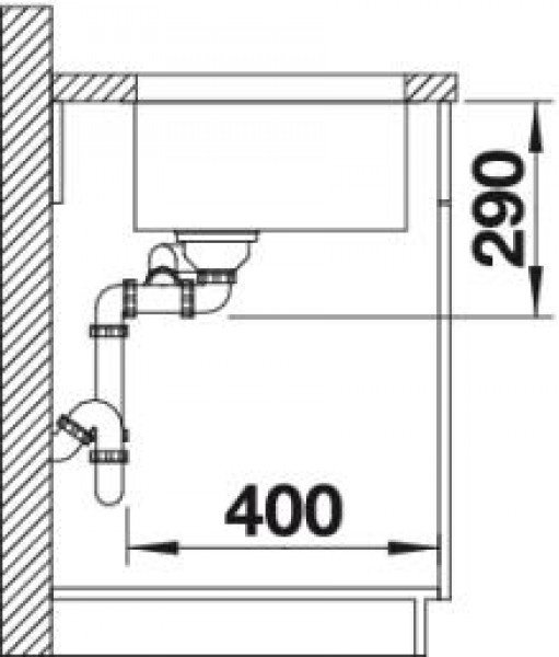 Кухонная мойка Blanco Andano 500/180-U 522991 купить,388815