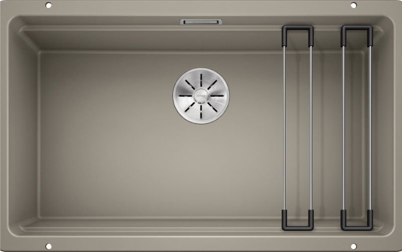 Кухонная мойка Blanco 525174 Серый беж подстольная 46х73х20 см, гранит купить,NaN