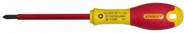 STANLEY отвертка диэлектрическая 1-65-417 PZ3х75 мм, 1 шт.