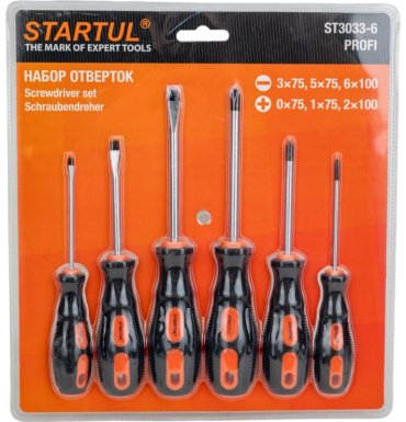 Startul набор отверток ST3033-6 6 шт.
