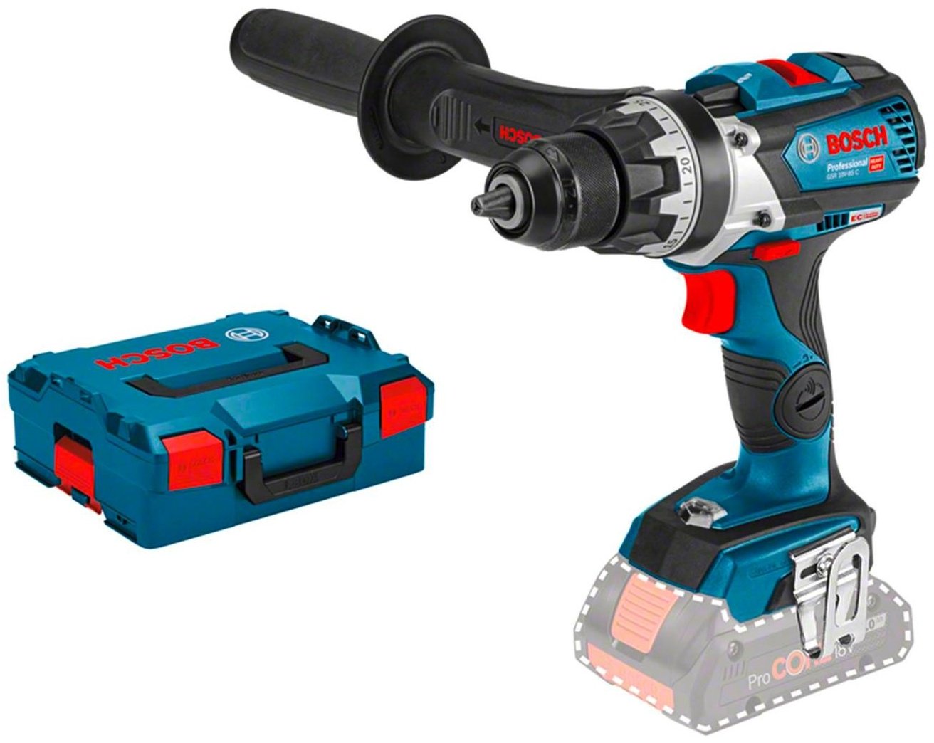 Bosch шуруповерт GSR 18V-110 C 06019G0109 (без аккумулятора)