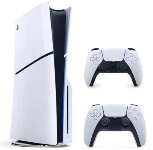 Игровая консоль Sony PlayStation 5 Slim White + геймпад 2 шт White