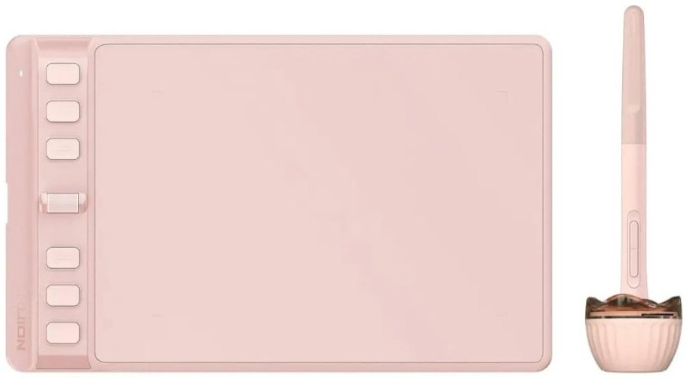 Графический планшет HUION Inspiroy 2 S PINK розовый - ForteMarket Графический планшет HUION Inspiroy 2 S PINK розовый купить,29241