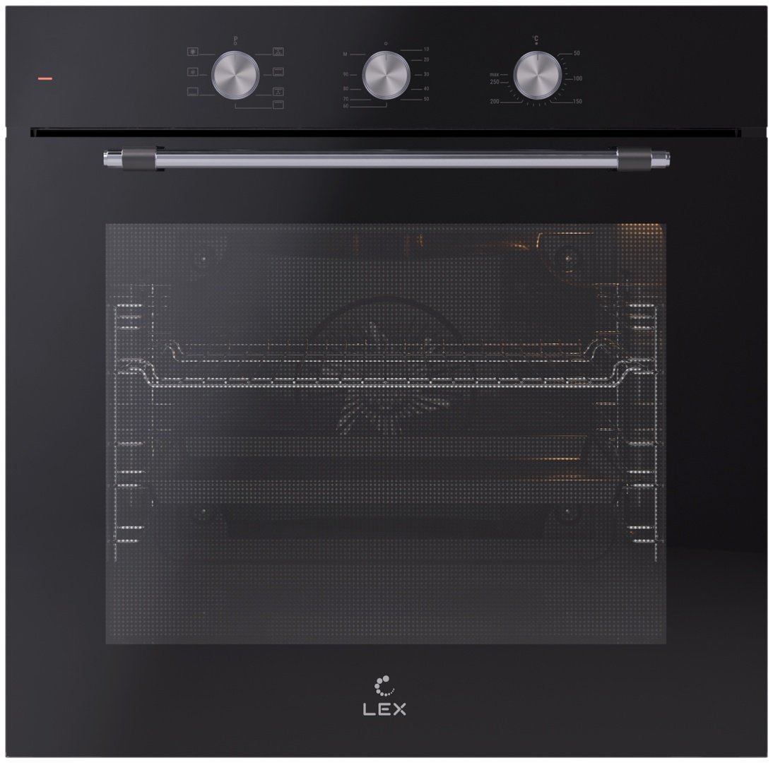Духовой шкаф LEX EDP 670 BL MAX черный