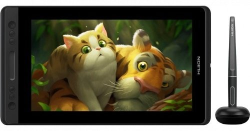 Графический планшет HUION Kamvas Pro 13 2.5K GT1302 черный - ForteMarket Графический планшет HUION Kamvas Pro 13 2.5K GT1302 черный купить,0