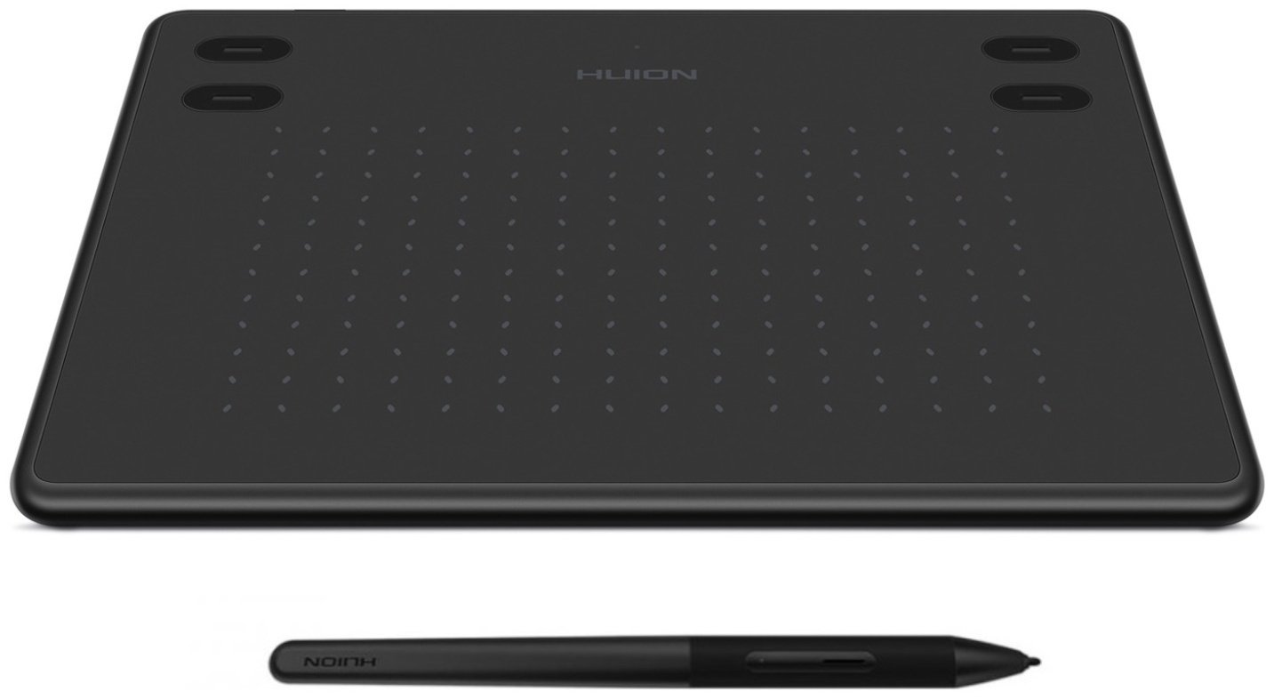Графический планшет HUION RTE-100 черный
