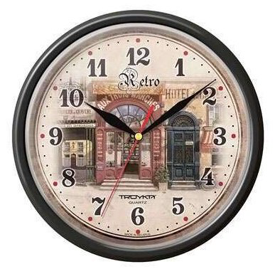 Часы кварцевые Troyka 91900922, пластик купить,NaN