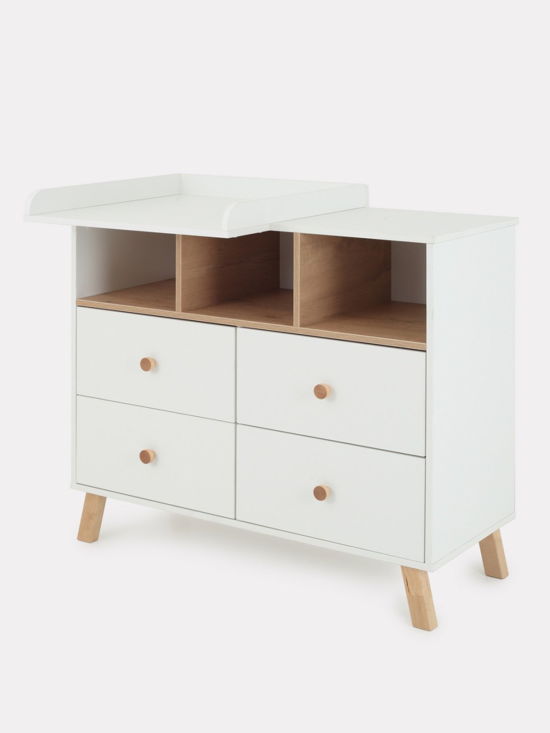 Детский комод RANT VESTER, 100x43x88 см, белый - ForteMarket Детский комод RANT VESTER, 100x43x88 см, белый купить,0