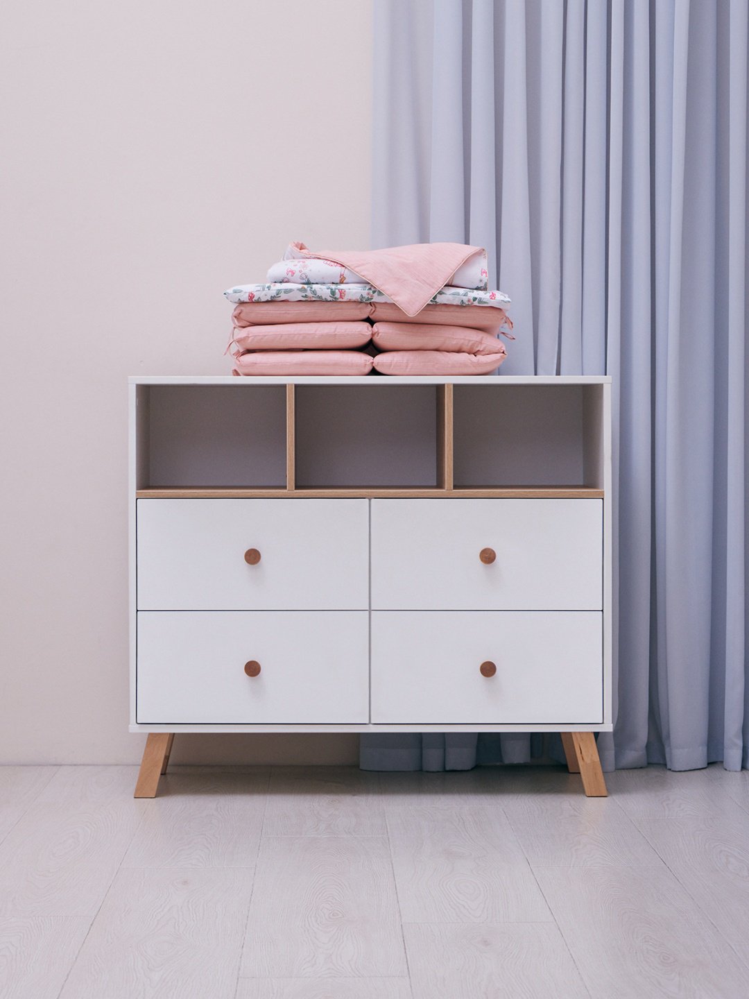 Детский комод RANT VESTER, 100x43x88 см, белый - ForteMarket Детский комод RANT VESTER, 100x43x88 см, белый купить,0